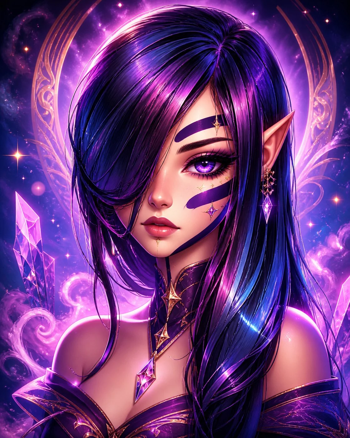 Diamond painting Elfa Eternity Lady Aura Art