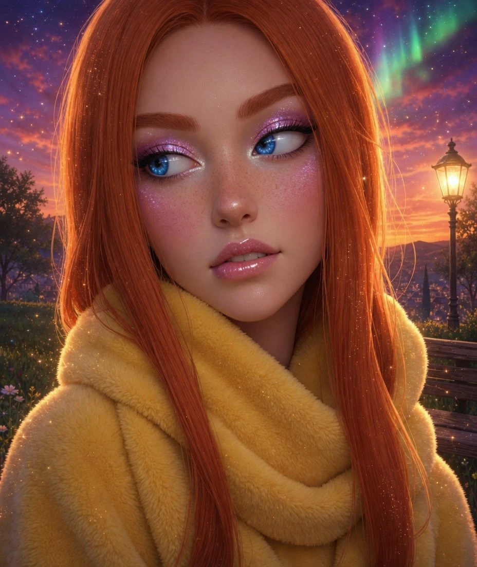 Diamond painting sol de abril Lady Aura Art