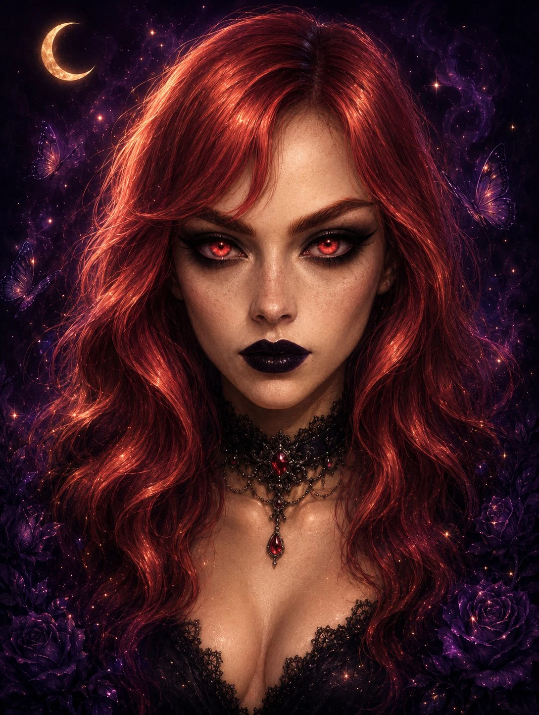 Diamond painting vampiresca Lady Aura Art